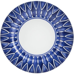 Тарелка Vista Alegre; D 21см, фарфор; белый, синий