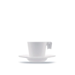Чашка кофейная Rubikap ESPRESSO 70 мл из поликарбоната белый