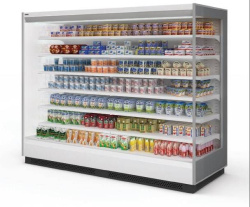 Холодильная горка гастрономическая с выносным агрегатом BrandFord Tesey 250 торцевая