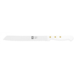 Нож для хлеба Icel TECHNIC белый с волн. кромкой 215/340 мм.
