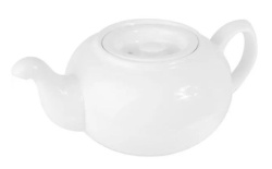 Чайник заварочный KunstWerk Paula белый 700 мл, L 205 мм, D 83 мм, H 90 мм