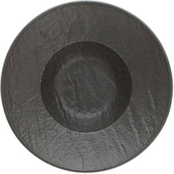 Блюдо для подачи Tognana Вулкания d150 мм фарфор черный