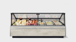 Витрина холодильная с выносным агрегатом BrandFord CALYPSO Slim 190 вентилируемая