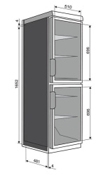 Шкаф универсальный Snaige CD35DM-S300CD10 (CD 400-1311)