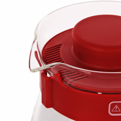 Набор для заваривания кофе (чайник + воронка пластиковая) Hario VCSD-02R Красный
