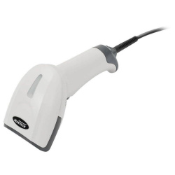 Ручной сканер штрих-кода MERTECH 2310 P2D USB, USB эмуляция RS232 white