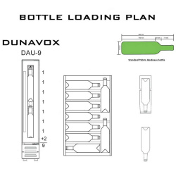 Шкаф винный Dunavox DAU-9.22B