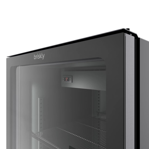 Шкаф холодильный Briskly Smart 7 Premium c безрамочной дверью (RAL 7024)