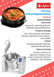 Котел пищеварочный электрический Abat КПЭМ-350-О