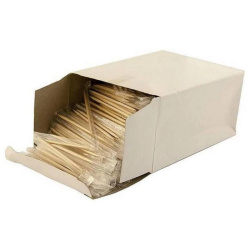 Зубочистки Viatto BT-1 в индивидуальной упаковке бамбук (1000 шт)