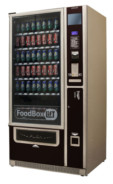 Аппарат вендинговый для упакованной продукции Unicum Food Box Lift