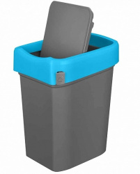 Контейнер мусорный RESTOLA SMART BIN 25 л, L 333 мм, B 269 мм, H 457 мм синий