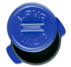 Кокотница LAVA FOLK SERIES 0,3 л, D 90 мм, H 60 мм синяя