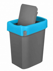 Контейнер мусорный RESTOLA SMART BIN 10 л, L 245 мм, B 196 мм, H 345 мм синий