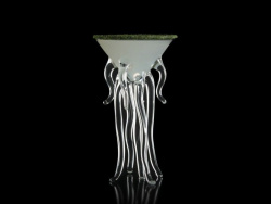 Бокал для коктейлей 100% Chef «Медуза»; стекло боросилик., прозр.; 100 мл, D 10, H 18 см