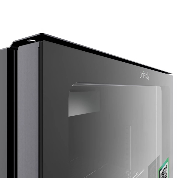 Шкаф холодильный Briskly Smart 7 Premium c безрамочной дверью (RAL 7024)